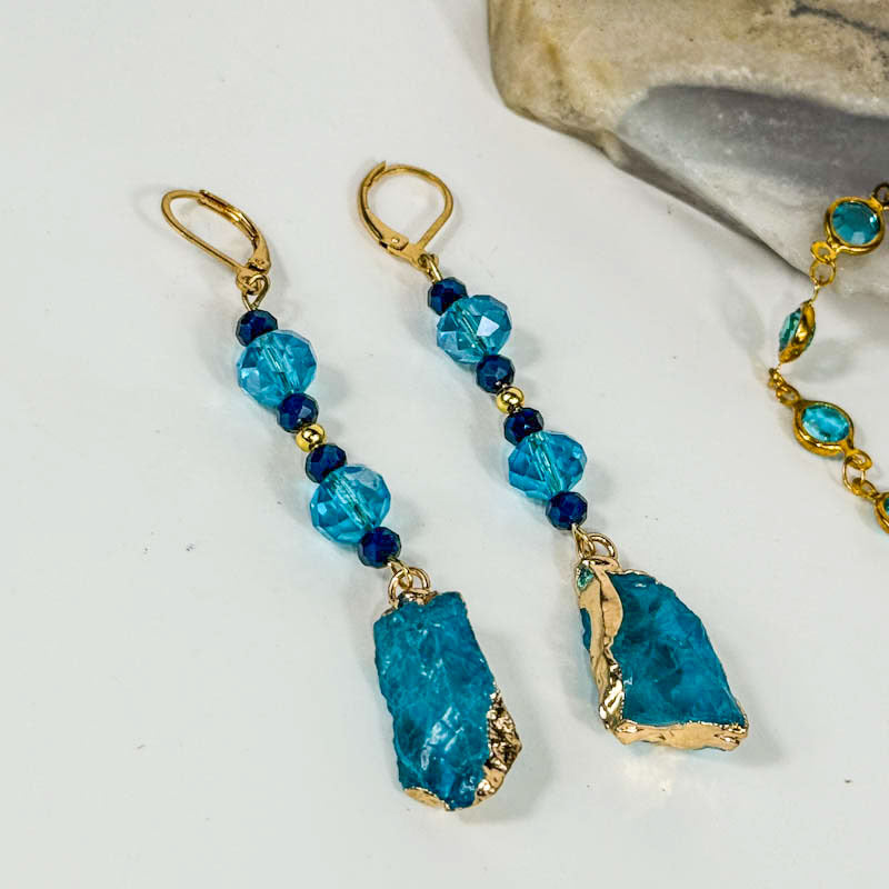 Blau- Schmuck-Set