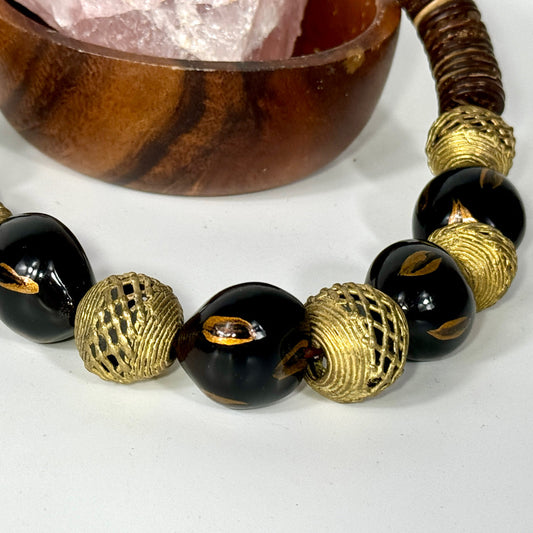 Tagua Lederkette